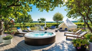 camping var jacuzzi privatif