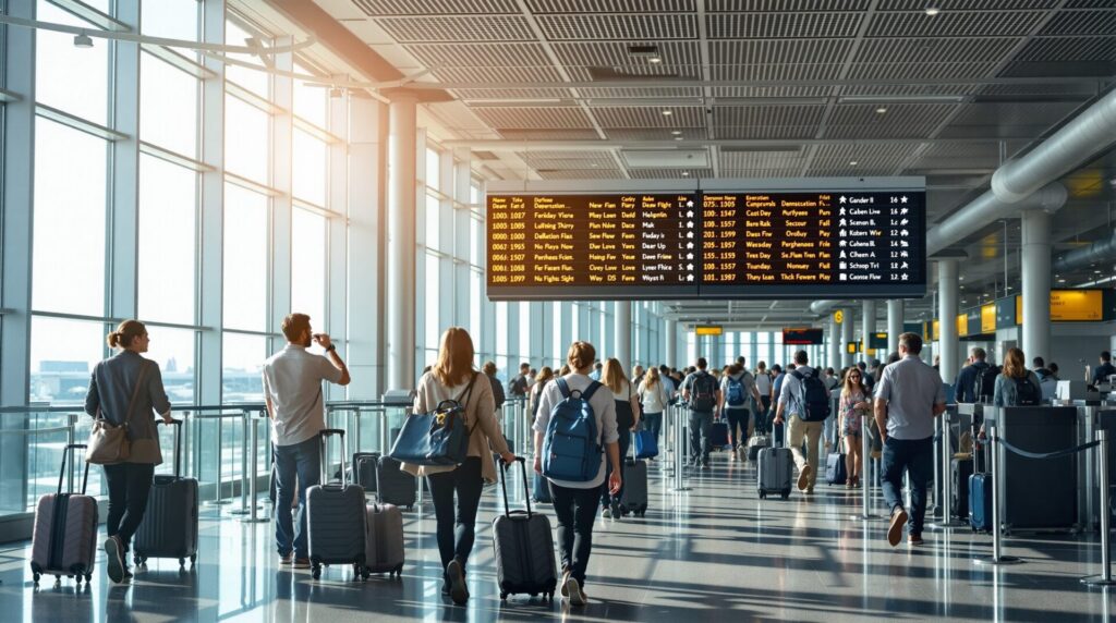 combien de temps arriver en avance à l'aéroport