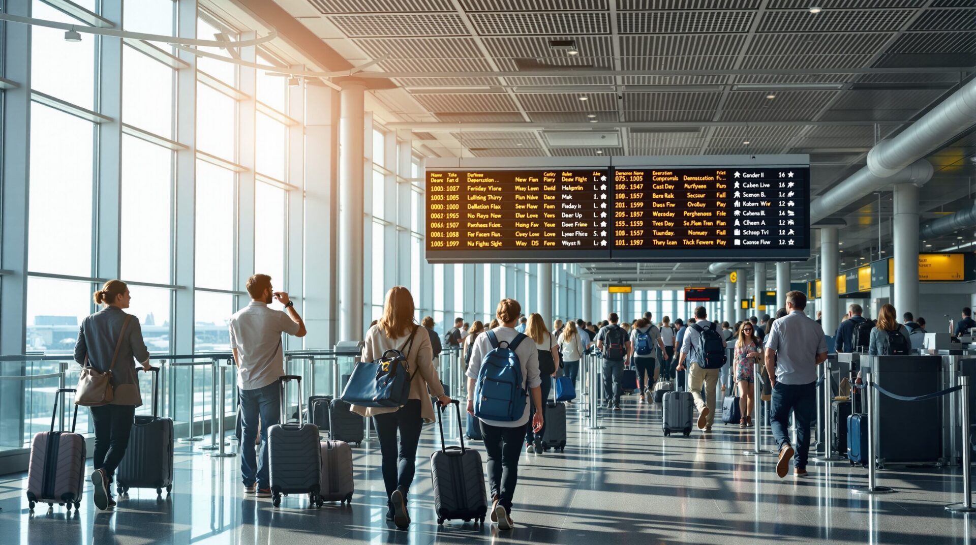 combien de temps arriver en avance à l'aéroport